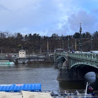 Photo taken at Čechův most by KH✨ on 12/22/2023
