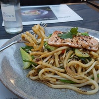 Photo taken at wagamama by Michael R. on 4/10/2018
