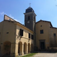 Photo taken at Santuario della Madonna del Sorbo by Laura P. on 4/16/2013