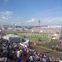 Photo taken at Стадион «Локомотив» by Сергей К. on 7/2/2014
