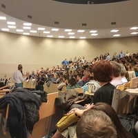 Photo taken at Likešova aula by Martin M. on 4/1/2019