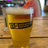 Photo taken at 21st Amendment Brewery by Rachel P. on 5/27/2022