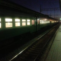 Photo taken at Vykhino Railway Station by Denis Z. on 5/1/2013