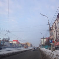 Photo taken at Остановка &amp;quot;Центр&amp;quot; by KengA on 1/2/2015