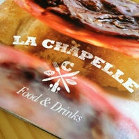 Photo taken at La Chapelle food &amp;amp; drinks by Luisa O. on 4/6/2013