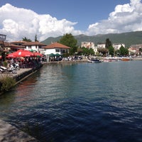 Photo taken at Ohrid Lake by Ismail M. on 5/4/2013