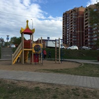 Photo taken at Детская Площадка возле Яузы by Марина В. on 5/6/2016