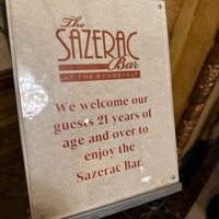 รูปภาพถ่ายที่ Sazerac Bar โดย G. Sax เมื่อ 10/5/2023