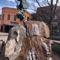 Photo taken at Old Town Square by G. Sax on 3/20/2022