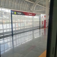 Photo taken at CCR Metrô Bahia - Estação Bonocô by Daniel V. on 3/5/2016