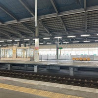 Photo taken at Shinkansen Niigata Station by spark_of_evil on 5/2/2024