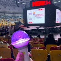 Photo taken at KSPO Dome by Sujin L. on 3/3/2024