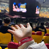 Photo taken at KSPO Dome by Sujin L. on 3/3/2024