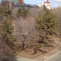Photo taken at Амурский Бульвар by Svetlana A. on 4/3/2014