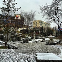 Photo taken at Сад дружбы Тояма-Владивосток by Anna K. on 11/28/2014