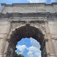 Photo taken at Arch of Titus by Ђорђе Г. on 5/12/2023