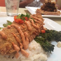 Photo taken at Rooster&amp;#39;s Southern Kitchen by audrey g. on 7/27/2015