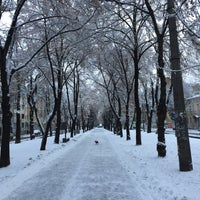 Photo taken at Алея між Валами by Виктор Л. on 12/25/2018