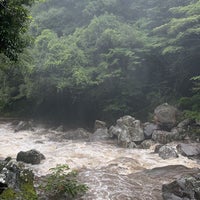 Photo taken at Cheonjeyeon Waterfall by Latifa on 8/23/2023