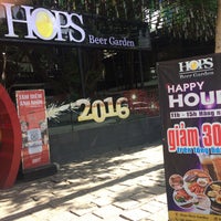 Photo taken at HOPS Beer Garden by Hoby K. on 10/27/2016