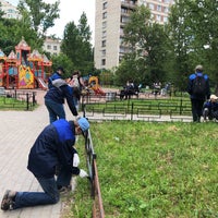 Photo taken at Детская площадка by Алексей К. on 6/29/2018