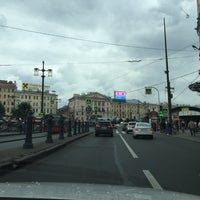 Photo taken at Sennaya Square by Алексей К. on 8/7/2016