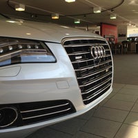 Photo taken at Audi Willoughby by Kari R. on 4/25/2013