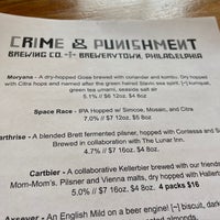 Photo taken at Crime &amp;amp; Punishment Brewing Co. by Colin A. on 5/27/2023
