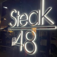 Photo taken at Steak 48 by Sultan A. on 9/3/2023