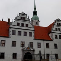 Photo taken at Schloss Doberlug by Ulli L. on 5/18/2014