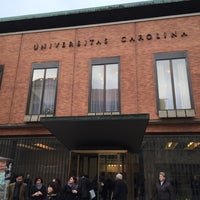 Photo taken at Velká aula Karolina by Hai Ha T. on 11/24/2014