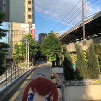 Photo taken at 中目黒駅 指定喫煙所 by シァル 桜. on 6/28/2020