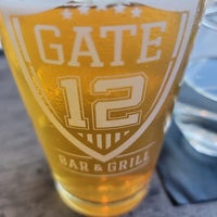 Photo taken at Gate 12 Bar &amp;amp; Grill by John O. on 7/31/2021