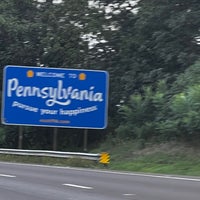 Photo taken at New Jersey / Pennsylvania State Line by Dennis D. on 8/12/2023