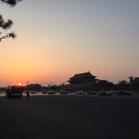 Photo taken at Tian&amp;#39;anmen Square by Si S. on 4/13/2015