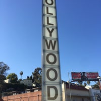 Photo taken at Hollywood Vertical Signpost by Danielle L. on 2/25/2018