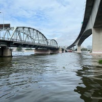 Photo taken at Krung Thep Bridge by Nakrob N. on 11/25/2022