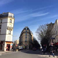 Photo taken at Rue Bobillot by Tanya P. on 3/27/2015