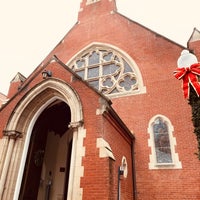 Photo taken at Dahlgren Chapel of the Sacred Heart by Alan J. on 12/7/2022