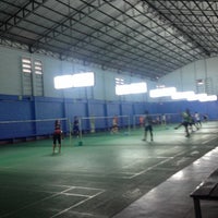 Photo taken at C.R. Badminton by David Tawan T. on 6/21/2015