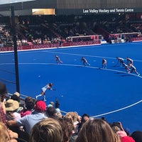 Photo taken at Lee Valley Hockey and Tennis Centre by Romina O. on 7/28/2018