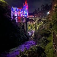 Photo taken at Santuario de Las Lajas by Daniel P. on 7/19/2021