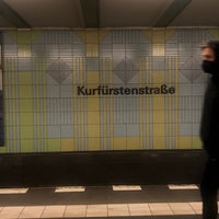 Photo taken at U Kurfürstenstraße by J P. on 4/20/2022