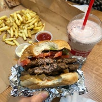 Photo taken at Five Guys by J P. on 8/27/2018