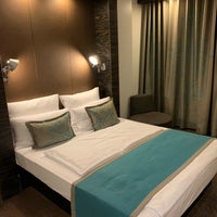 Photo taken at Motel One München-Garching by Check-In_Nine on 11/25/2019
