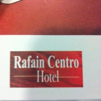 Photo taken at Hotel Rafain Centro by Carlos Z. on 10/17/2012