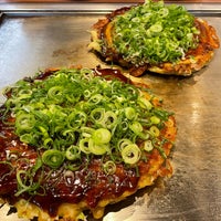 Photo taken at Okonomiyaki Kiji by Kamemoto K. on 11/3/2023