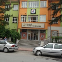 kayseri mesleki ve teknik anadolu lisesi fevzi cakmak mah fevzi cakmak cad no 4
