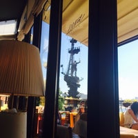 Photo taken at Ресторан &amp;amp; Lounge «Река» by 8i8 on 7/4/2015