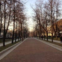 Photo taken at Tverskoy Boulevard by Igor B. on 4/23/2013
